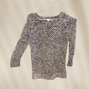 Gap Brown Loose knit Sweater Designed and Crafted Women's Sz L T50